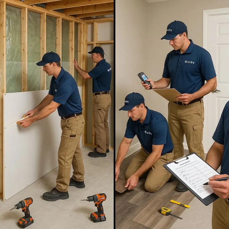 Repairs and Reconstruction process in Napa County, CA